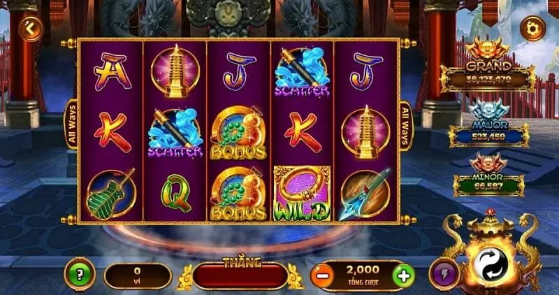 Mỗi biểu tượng trong game nổ hũ